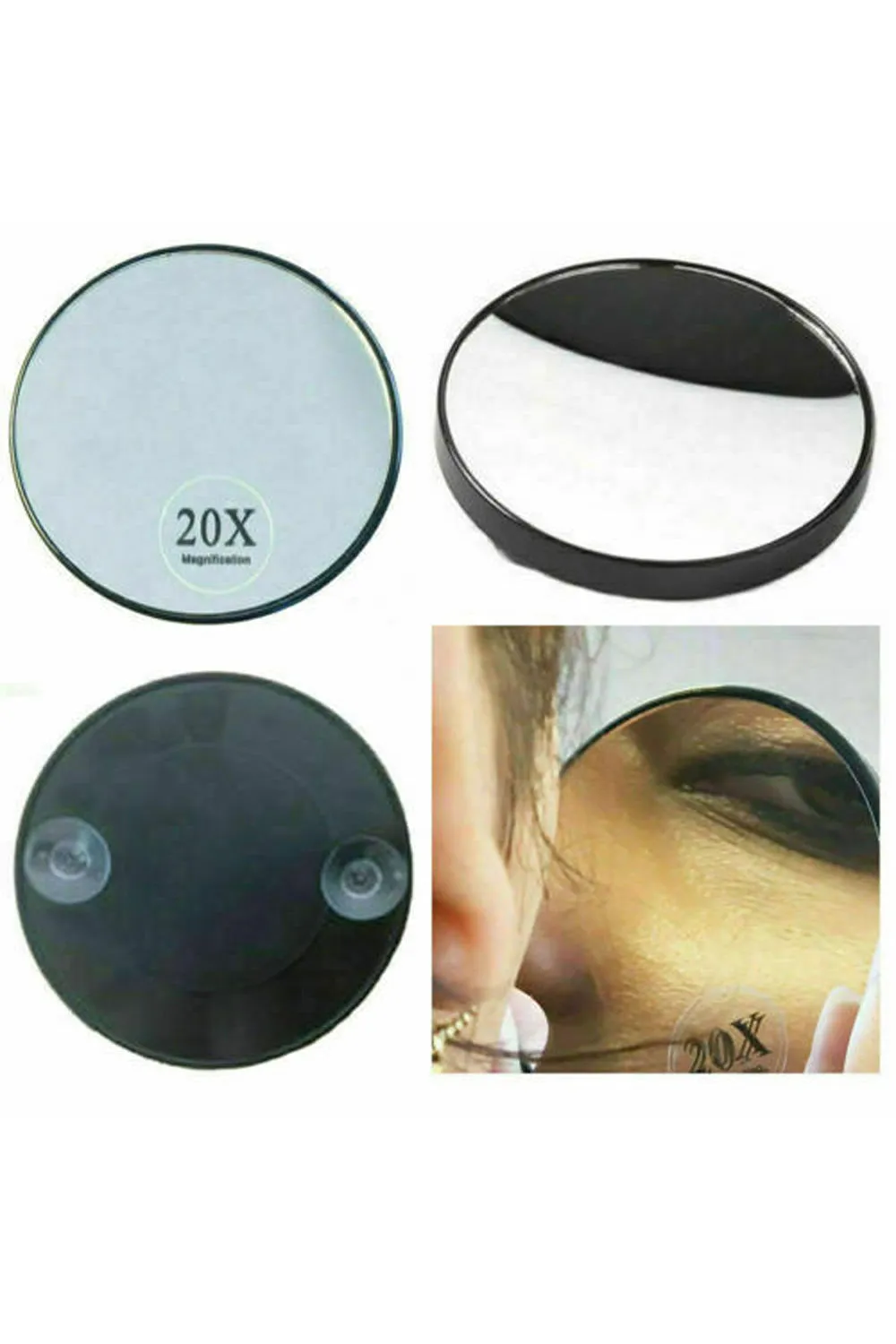 10 Pack Magnification Pocket Vanity Mirror