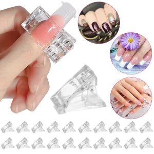 20-Piece: Nail Tip Clips