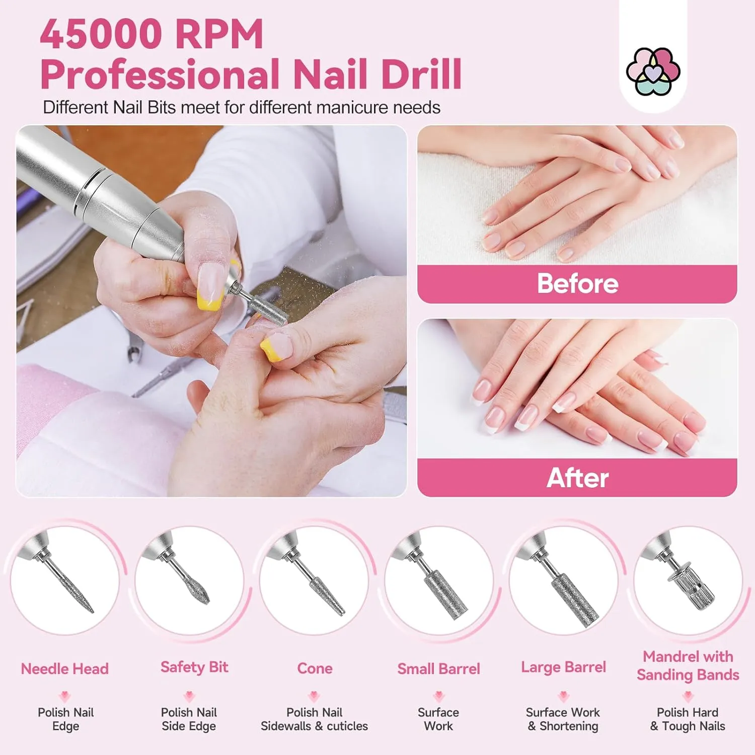 45000RMP Professional Nail Drill