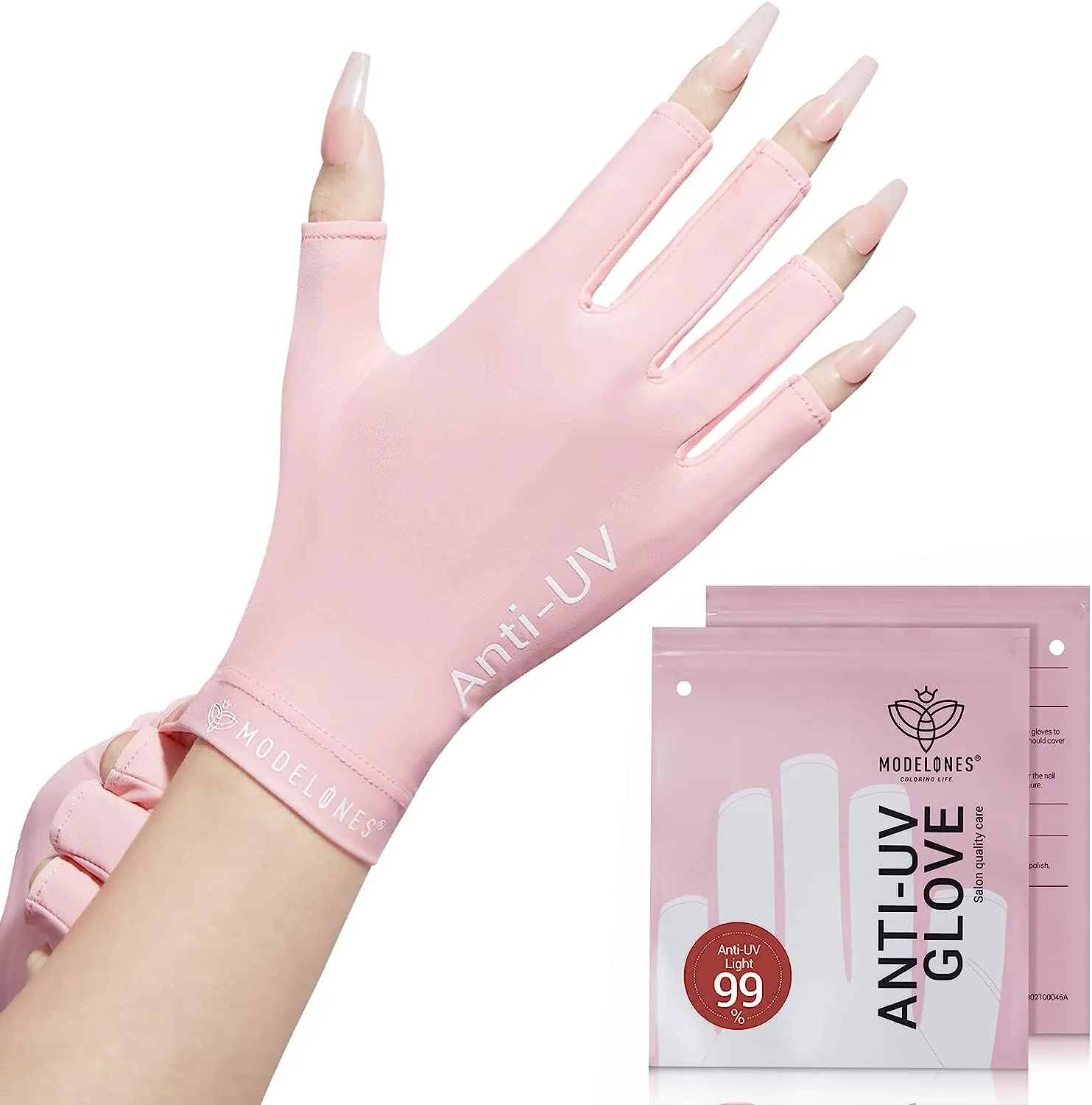 Anti-UV light Glove For Nails  Salon Professional UPF 99 