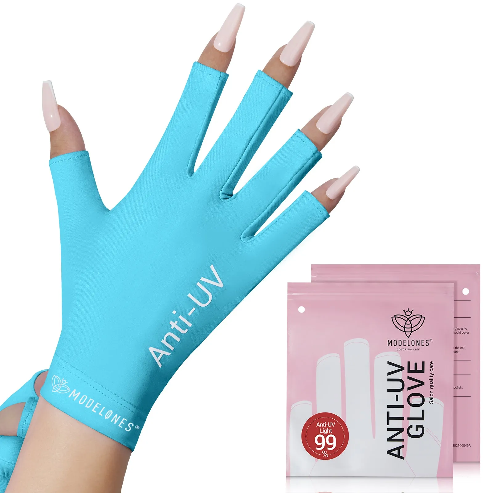 Anti-UV light Glove For Nails  Salon Professional UPF 99 