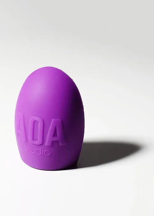 AOA Brush Cleaning Egg - Purple