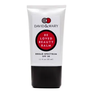 Beloved Beauty Balm with Broad Spectrum SPF 30 for Dark Skin Tone by David & Mary.