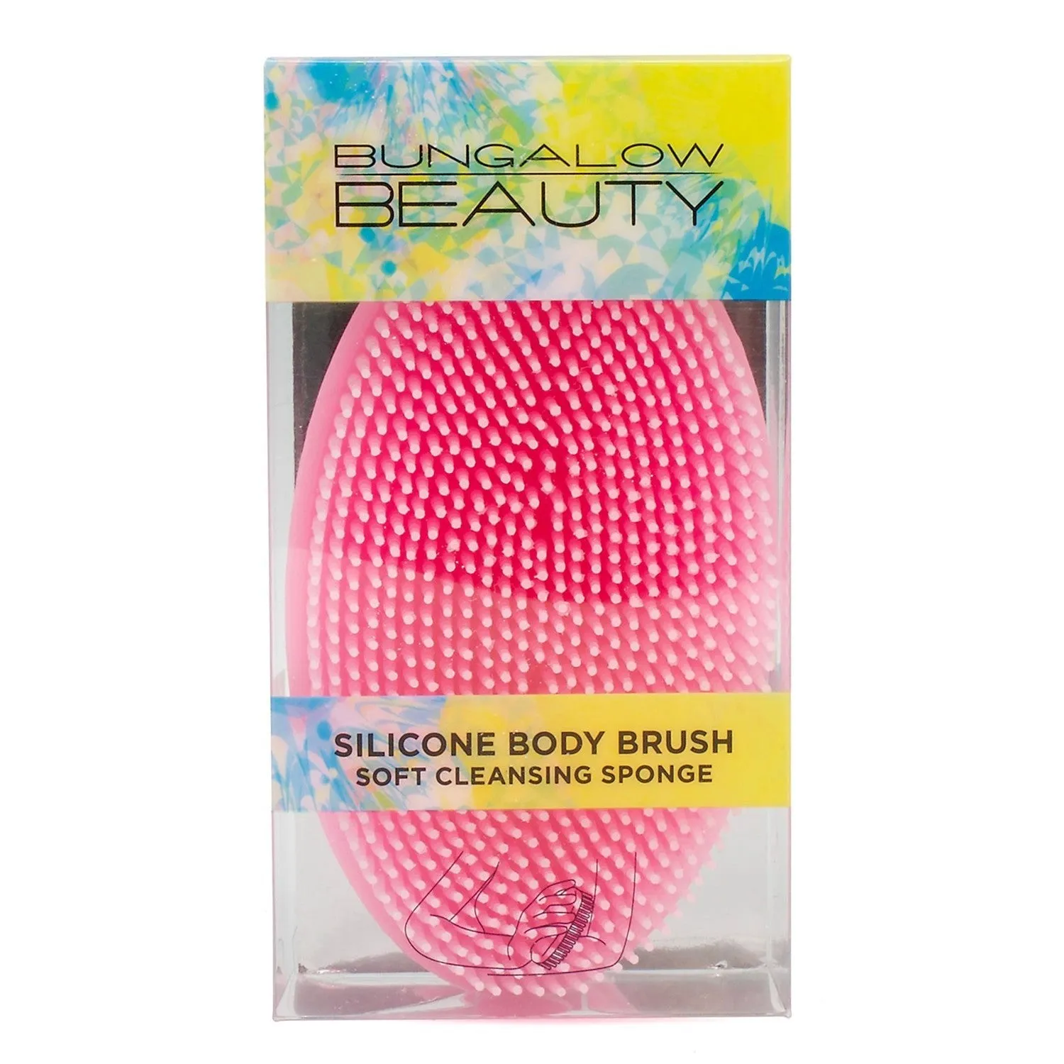 Bungalow Beauty Silicone Body Brush Soft Cleansing Sponge