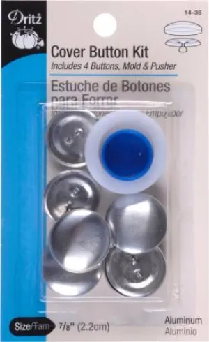 Button Cover Kit 7/8in - Dritz