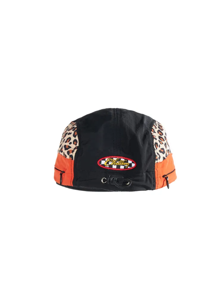 CHILLHANG Retro American Leopard Print Cap