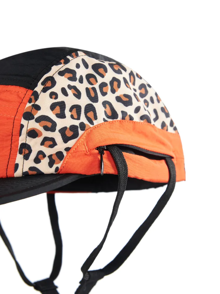 CHILLHANG Retro American Leopard Print Cap