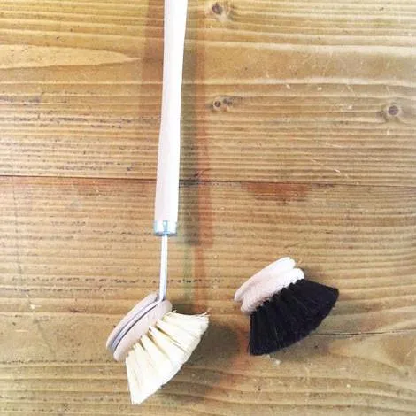 Dishwashing Brush Horse Hair - Head Replacement