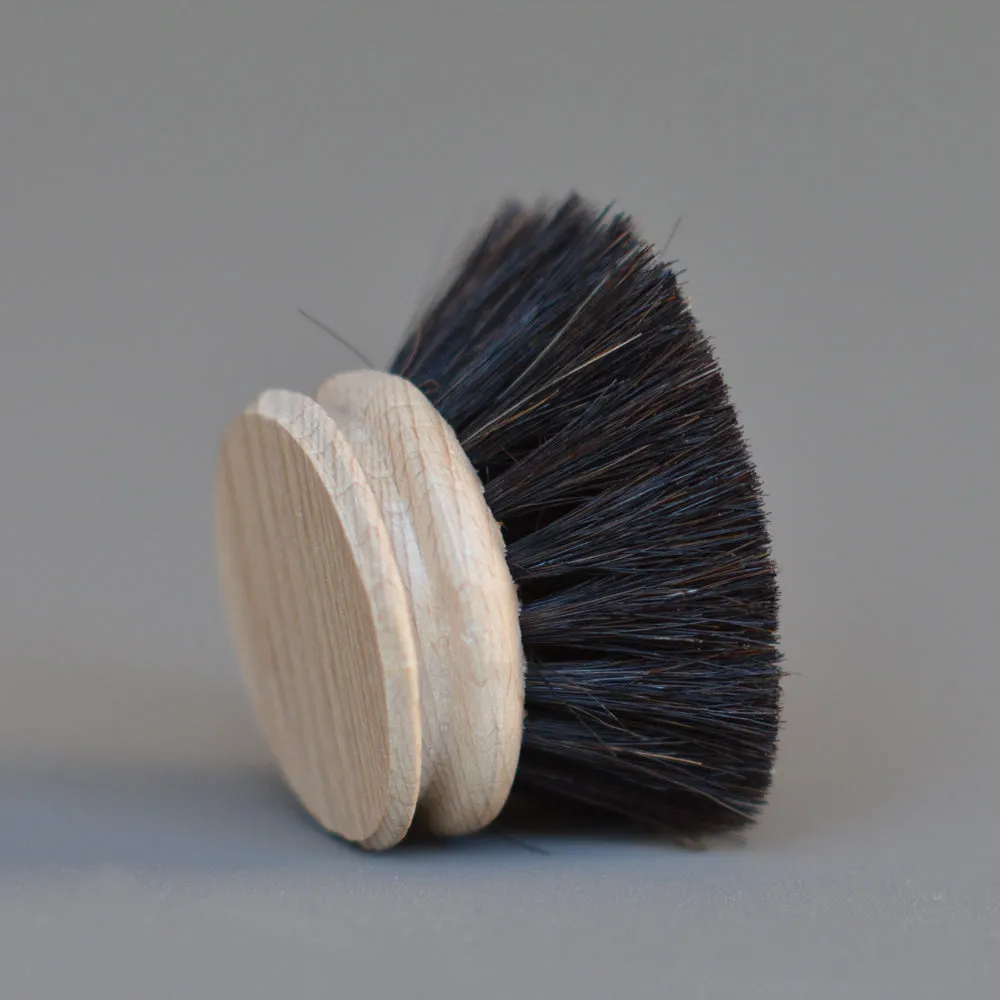 Dishwashing Brush Horse Hair - Head Replacement