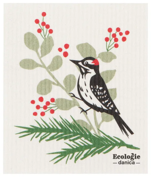 Ecologie - Swedish Sponge Cloth Forest Woodpecker