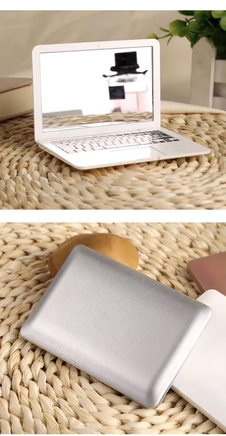 Glassy Laptop Style Mini Mirror