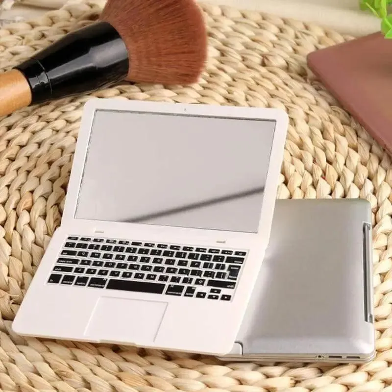 Glassy Laptop Style Mini Mirror