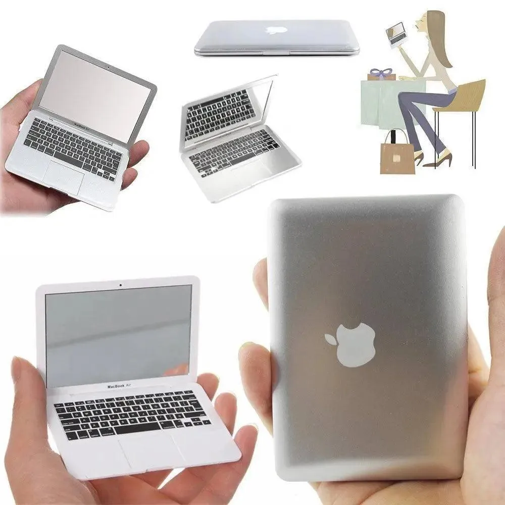 Glassy Laptop Style Mini Mirror