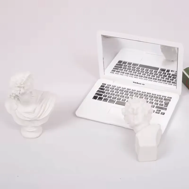 Glassy Laptop Style Mini Mirror