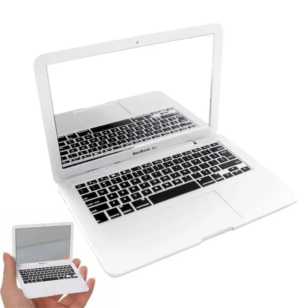 Glassy Laptop Style Mini Mirror