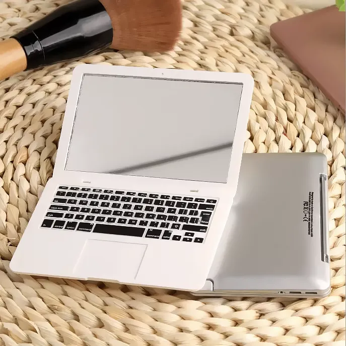 Glassy Laptop Style Mini Mirror