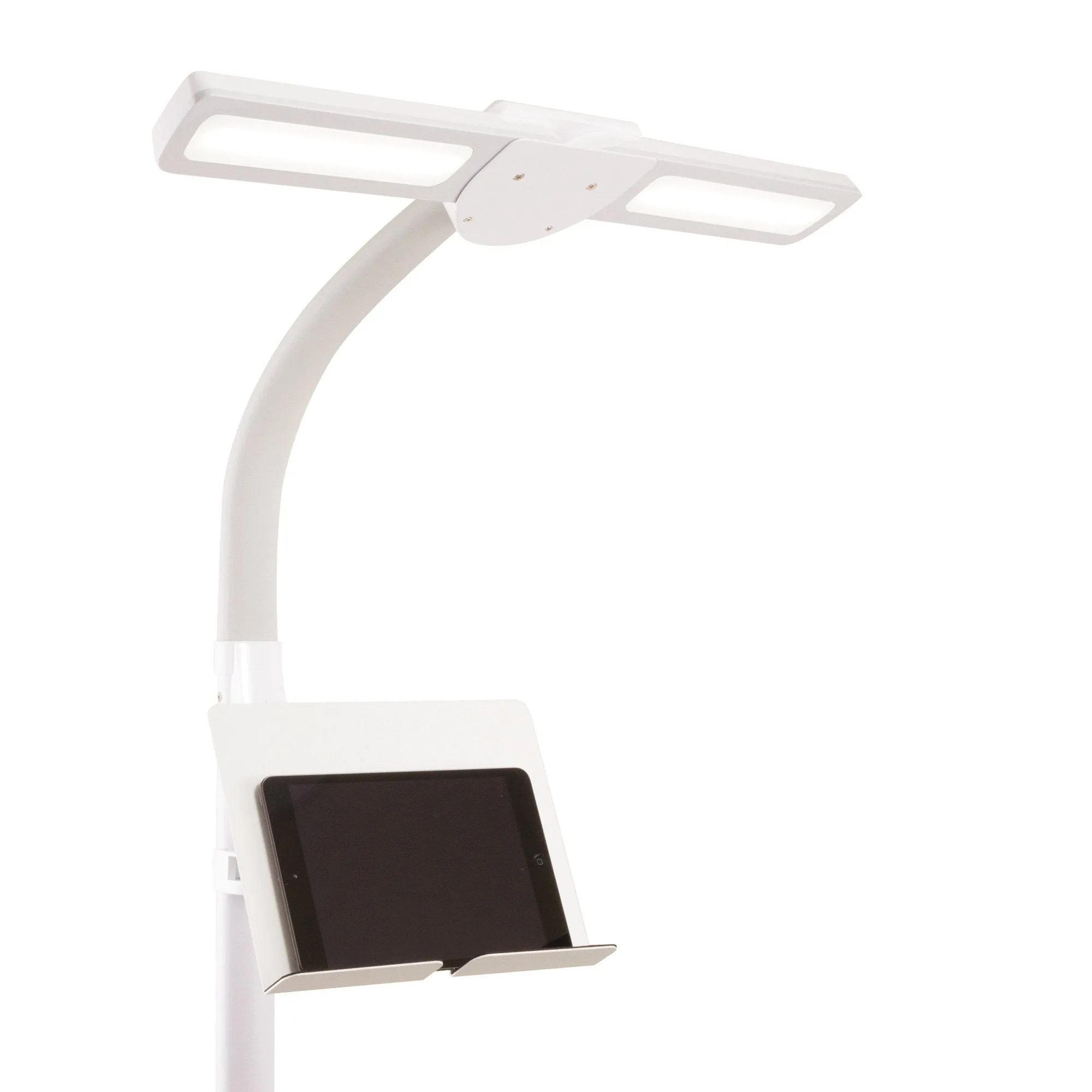 LED Floor Lamp With USB Charging Station