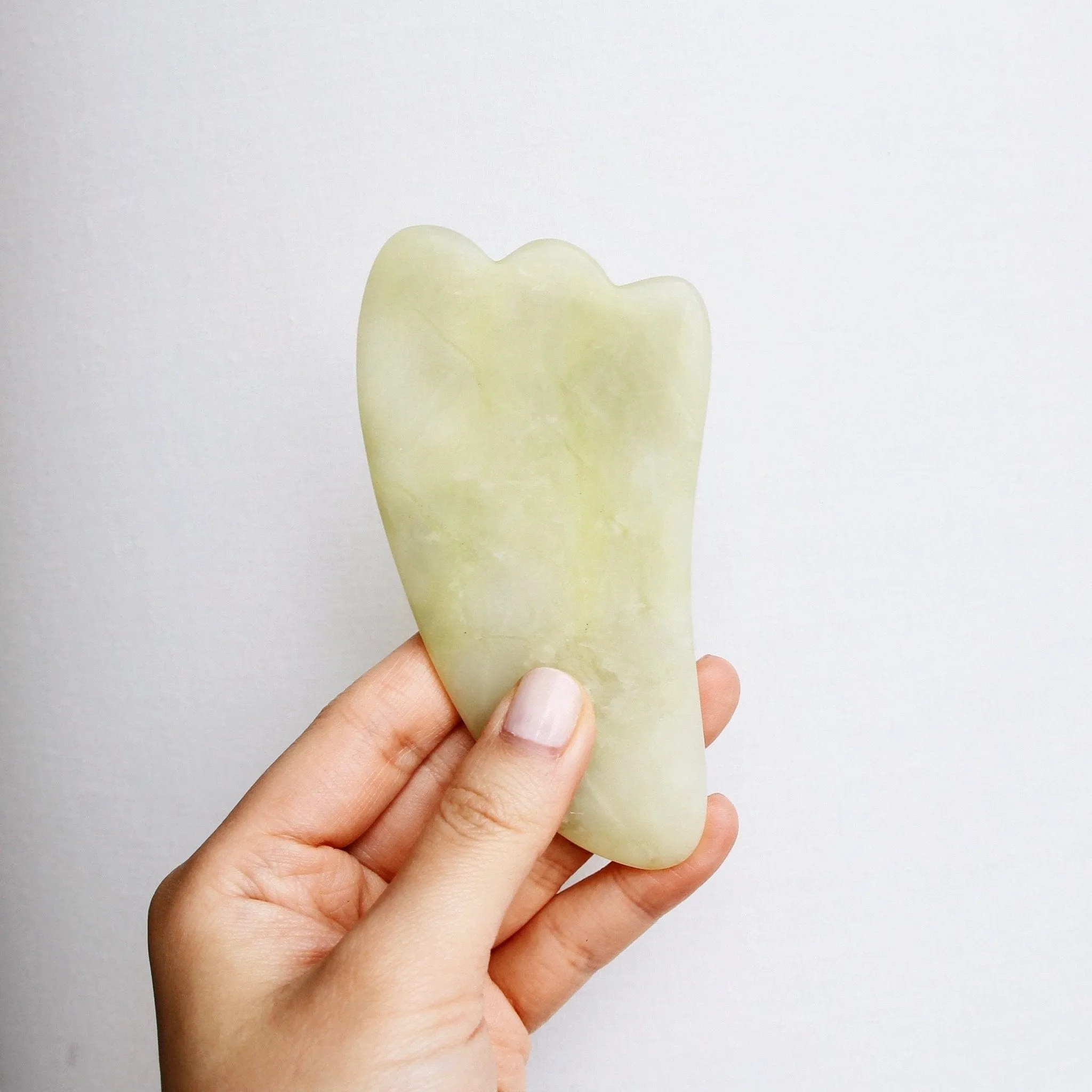 Mei Apothecary Jade Gua Sha Facial Massage Beauty Tool