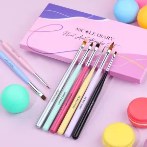 Nail Art Brush Set 8pcs