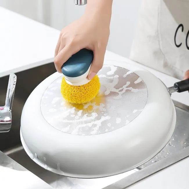 Nano Cleaning Ball Kitchen Wire-free Nano Dish Brush