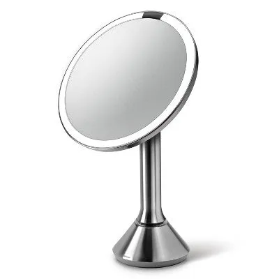 Open Box - simplehuman 8" Stainless Steel Sensor Mirror - Brushed