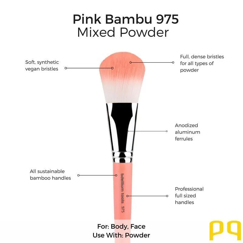 Pink Bambu 975 Mixed Powder