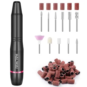 Portable Electric Nail Drill (Black)