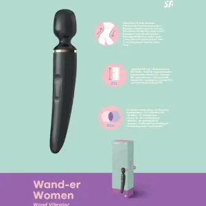 Satisfyer Wand-er Woman - Black