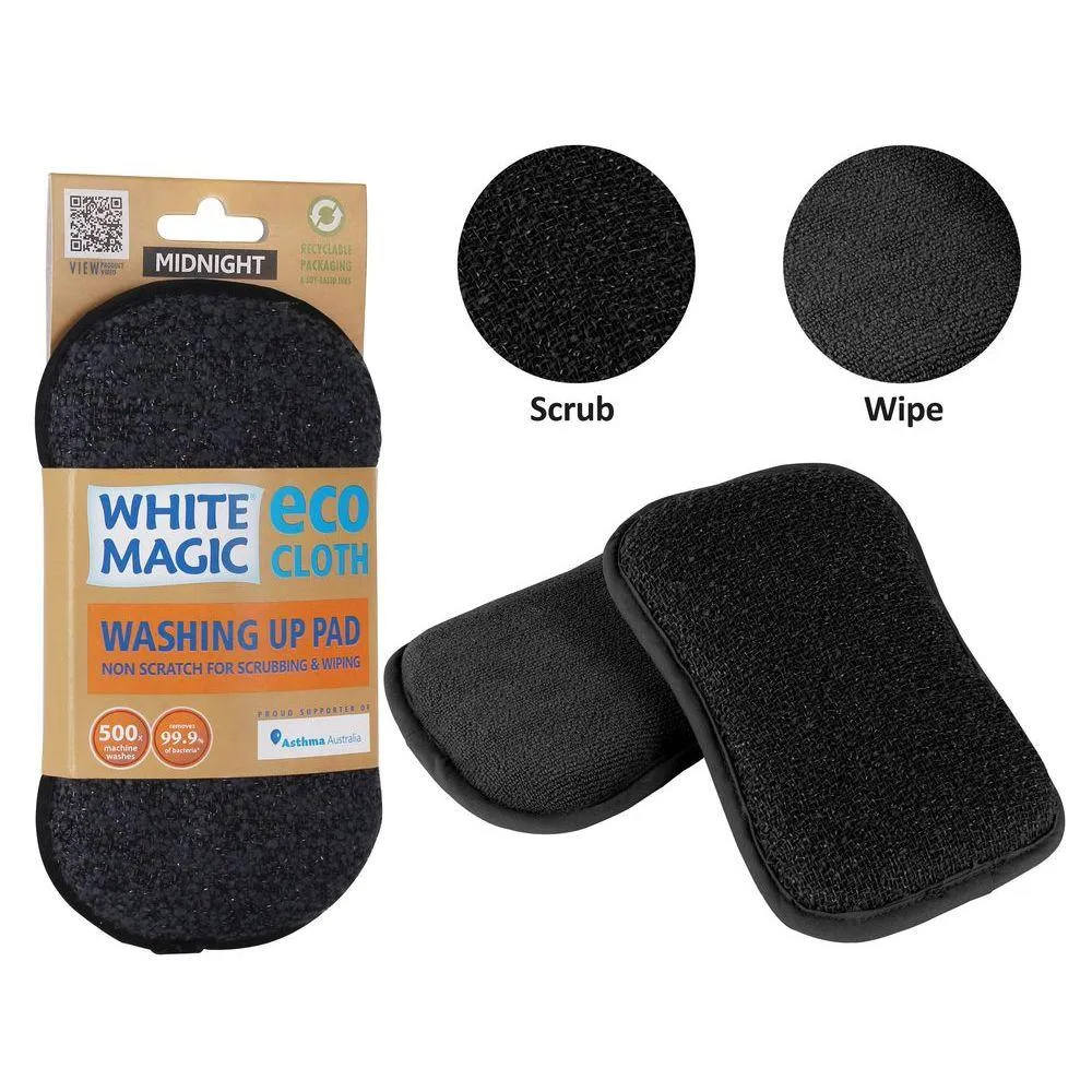 White Magic Eco Dish Washing Sponge Midnight