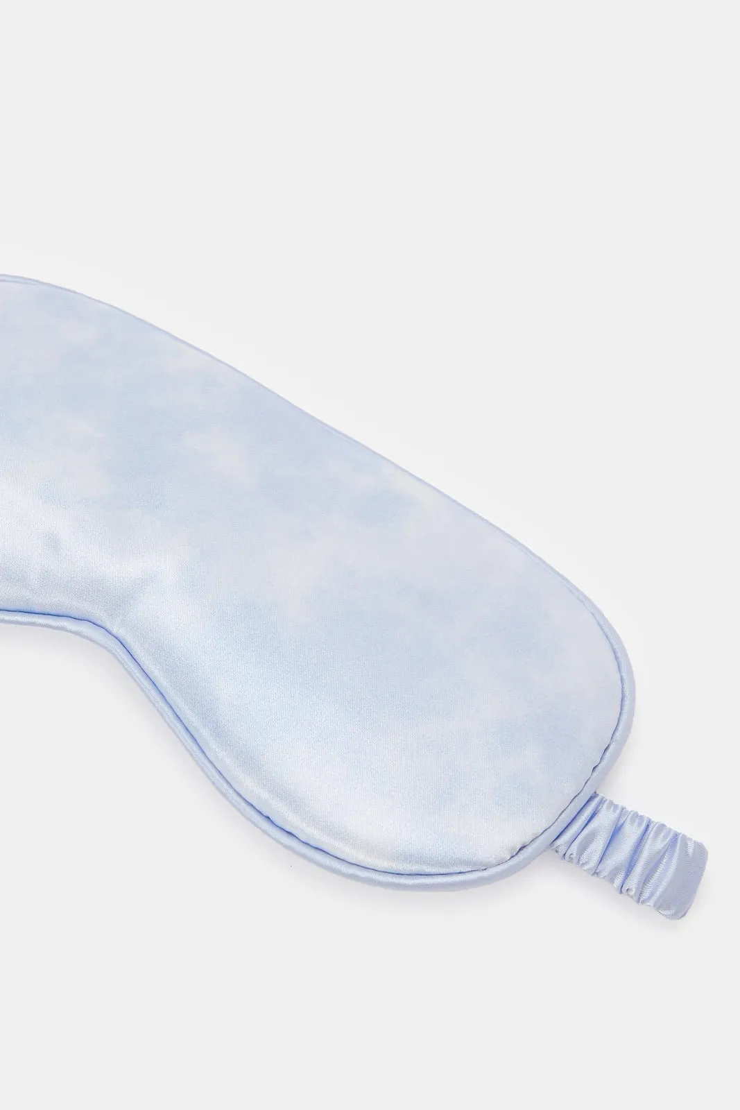 Women Blue Printed Eye Mask